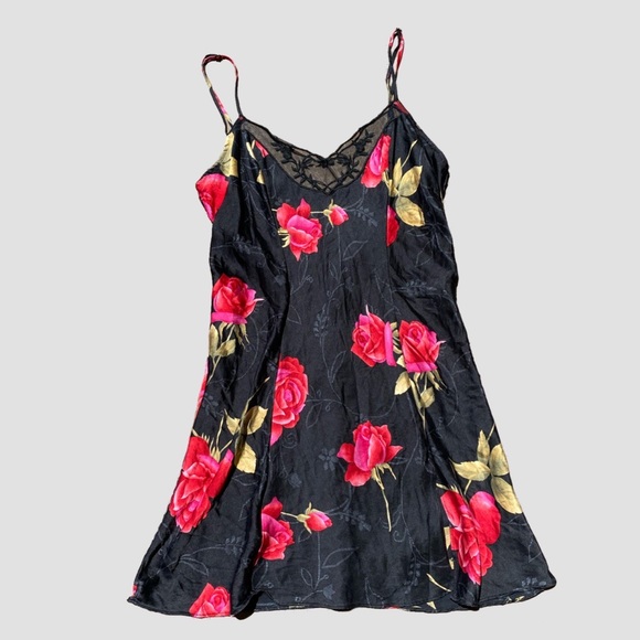 Victoria's Secret Dresses Vintage 9s Victorias Secret Black And Red